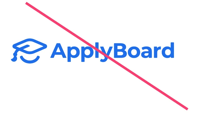 Incorrect: the ApplyBoard logo filled with a pattern