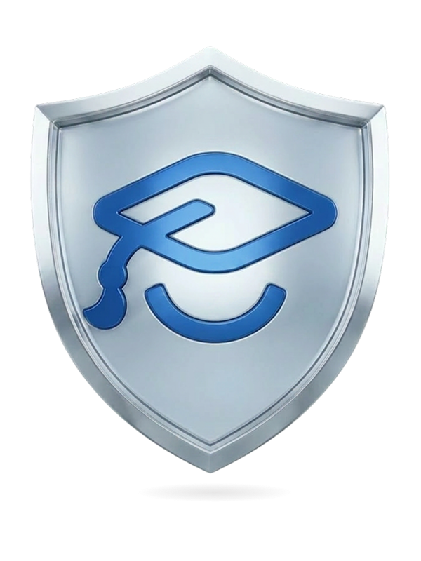 ApplyBoard shield emblem representing verified, trusted recruitment